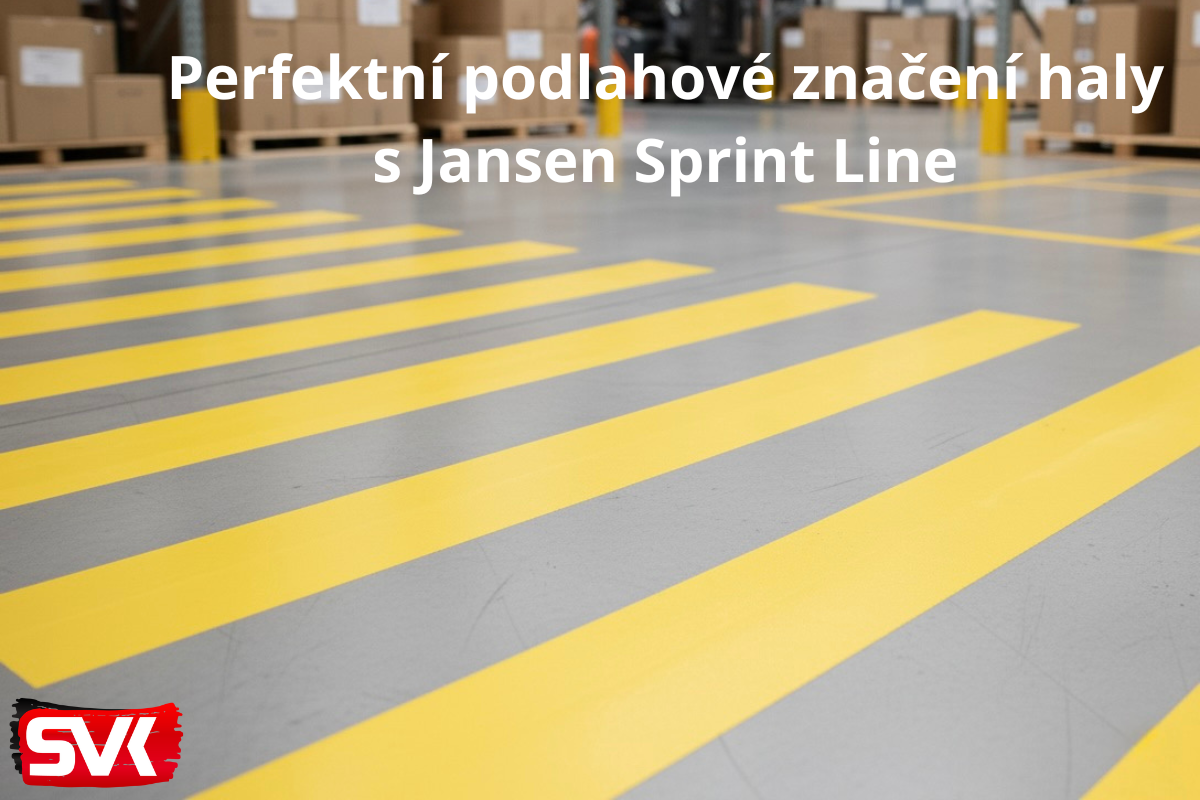 Jak udělat perfektní podlahové značení haly krok za krokem